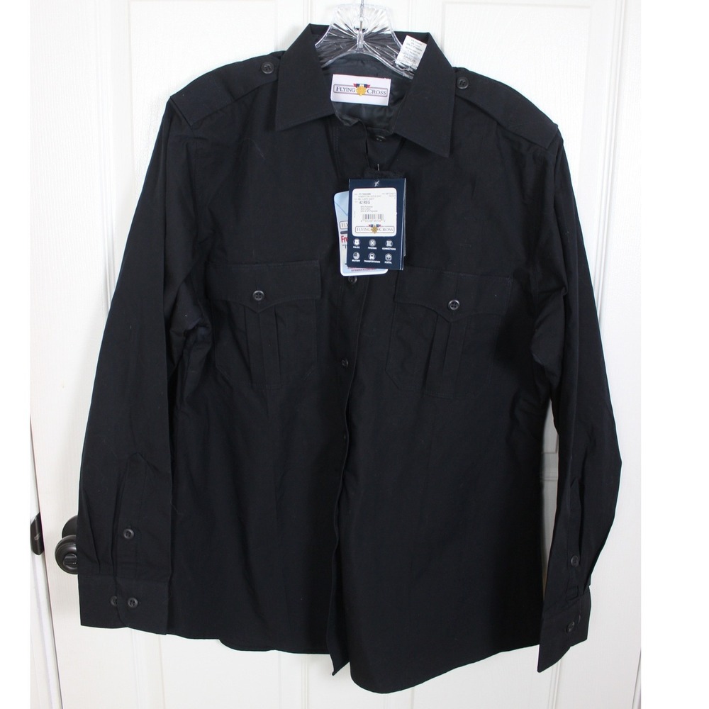Flying Cross FX Elite Class A Women Long Sleeve Shirt 42 REG Navy F1 FX6020W